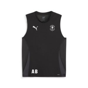 Ärmelloses Shirt Erwachsene schwarz